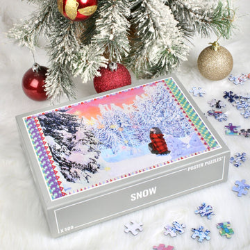 Snow 500-Piece Jigsaw Puzzle by Cloudberries - Loving Small Business
