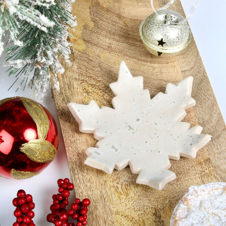 Snowflake Dish by Askew Pottery - Loving Small Business