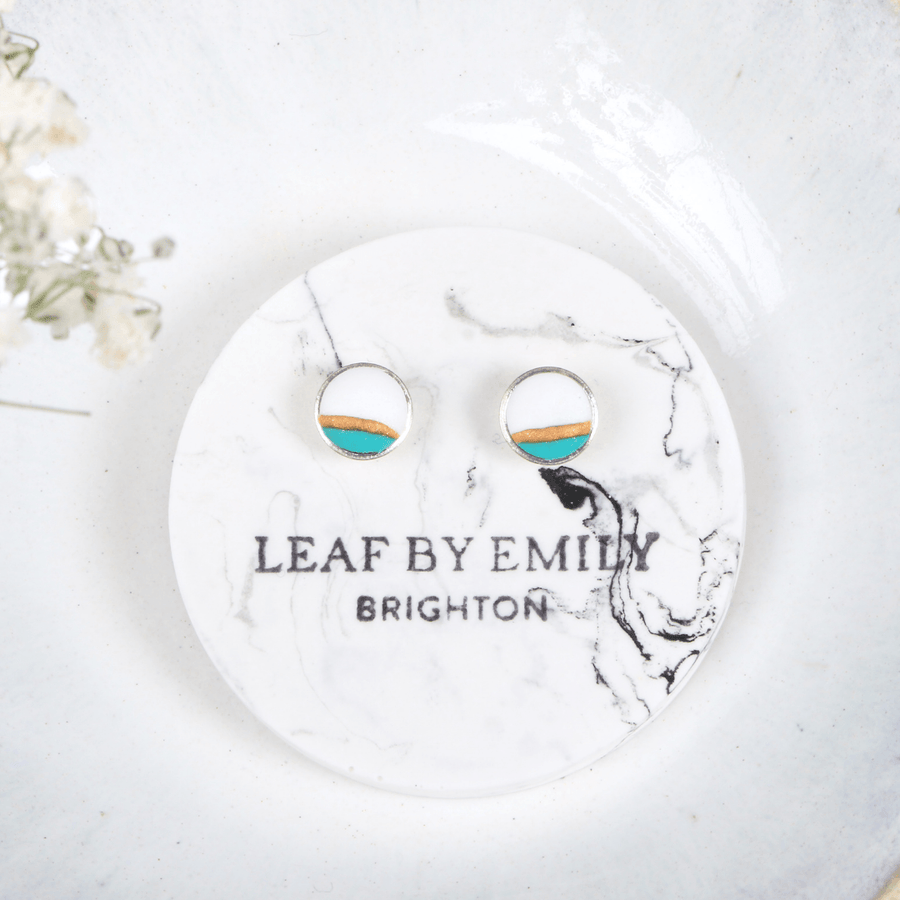 Sterling Silver Earrings by Leaf by Emily - Loving Small Business