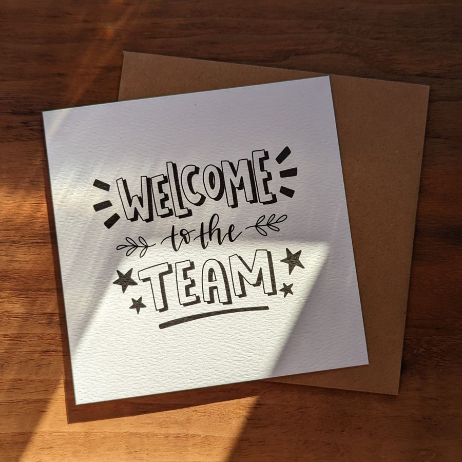 Welcome to the Team by Hope Designed - Loving Small Business